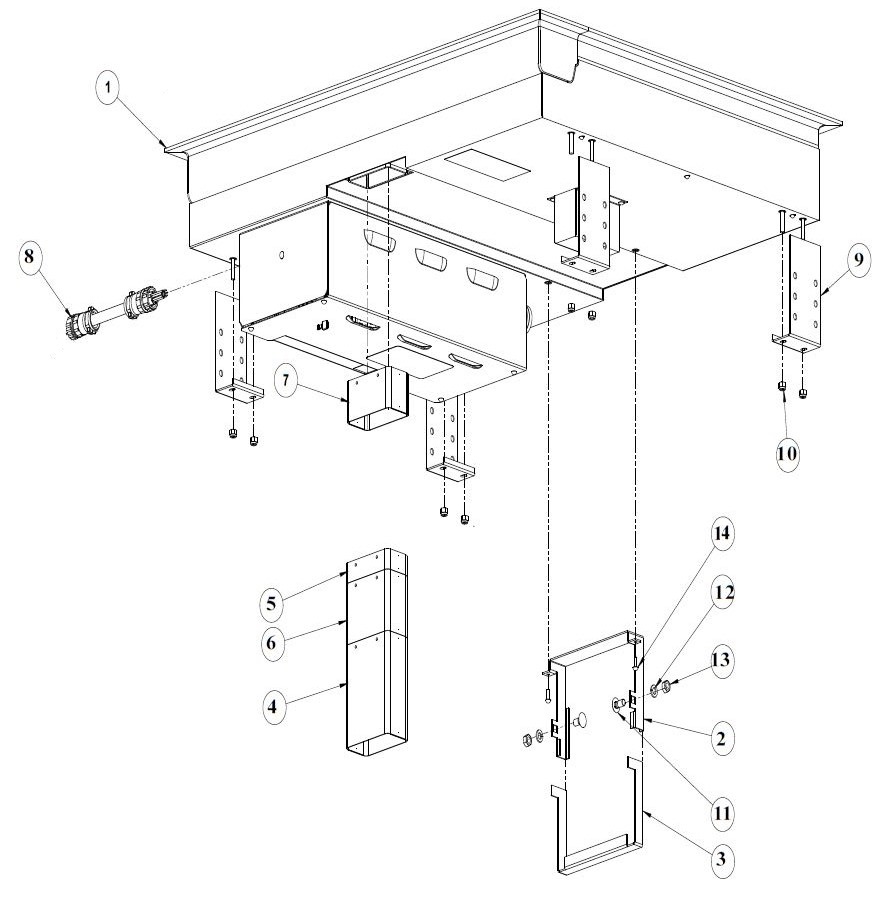 EGD Griddle Assembly