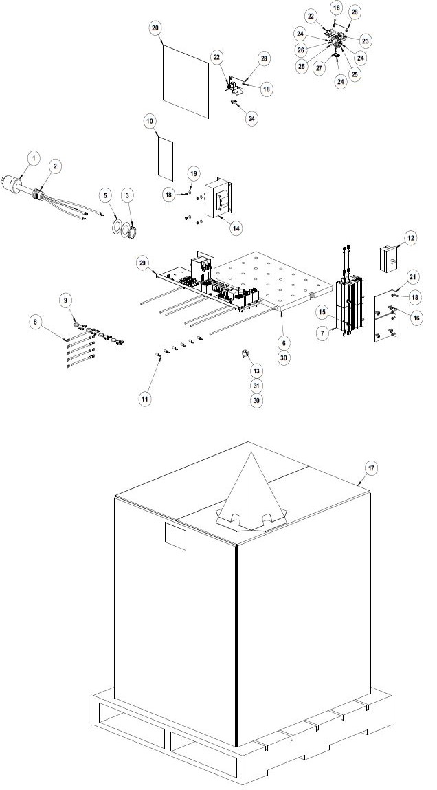 S6 6 Pan Steamer Configuration