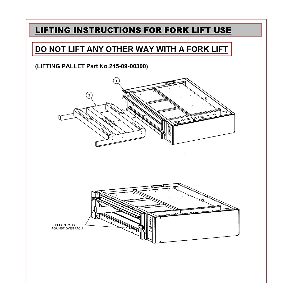 LIFTING PALLET