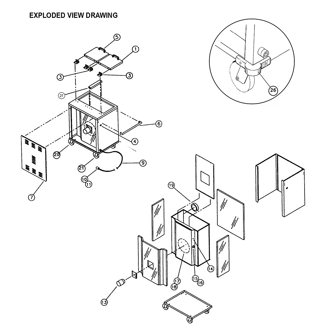 EXPLODED VIEW DRAWING