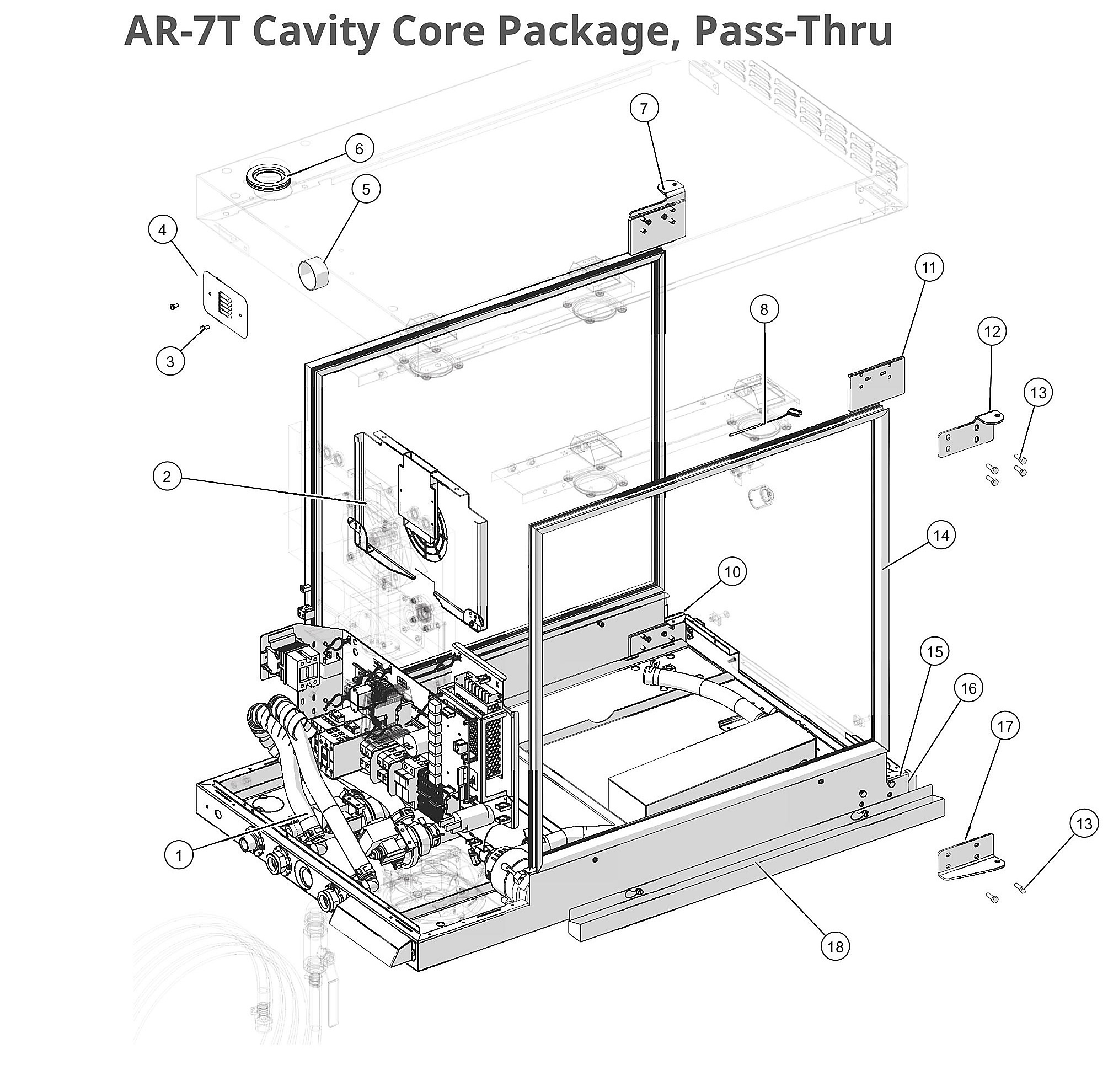 AR-7T Cavity Core Package, Pass-Thru