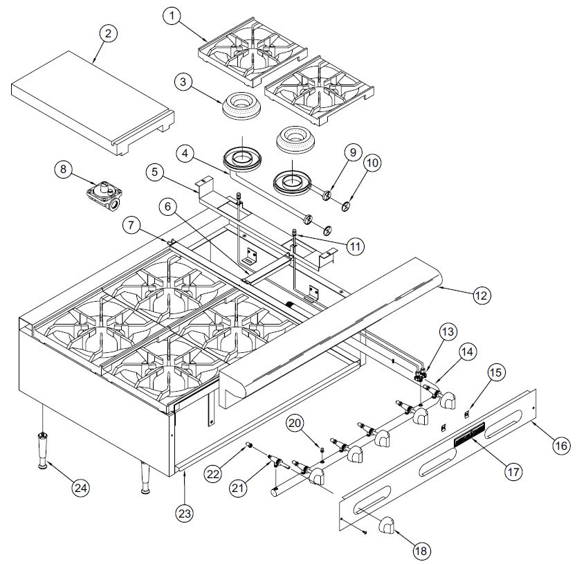 ARHP-Parts Breakdown