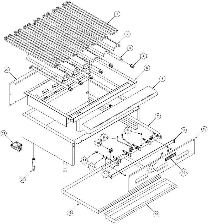 ARRB Exploded View