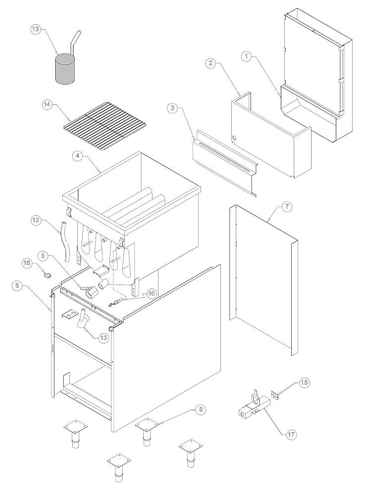 Pasta Cooker Parts Manual