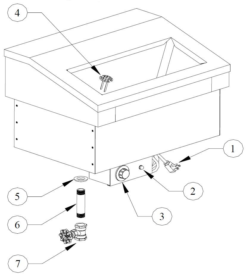 WCPH Series Exploded View