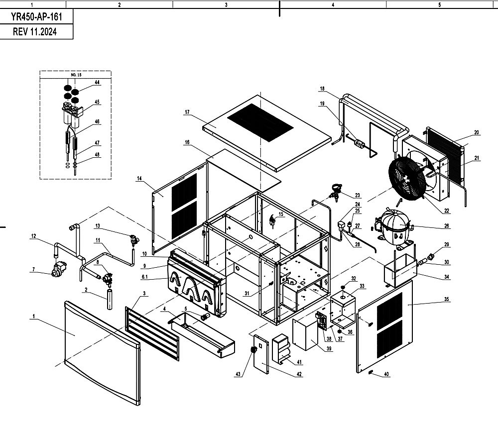 YR450-AP-161 Parts name