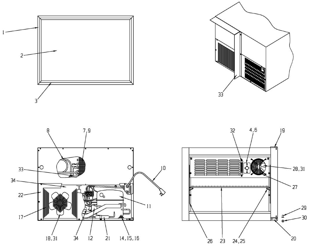 Shelf Refrigerator
