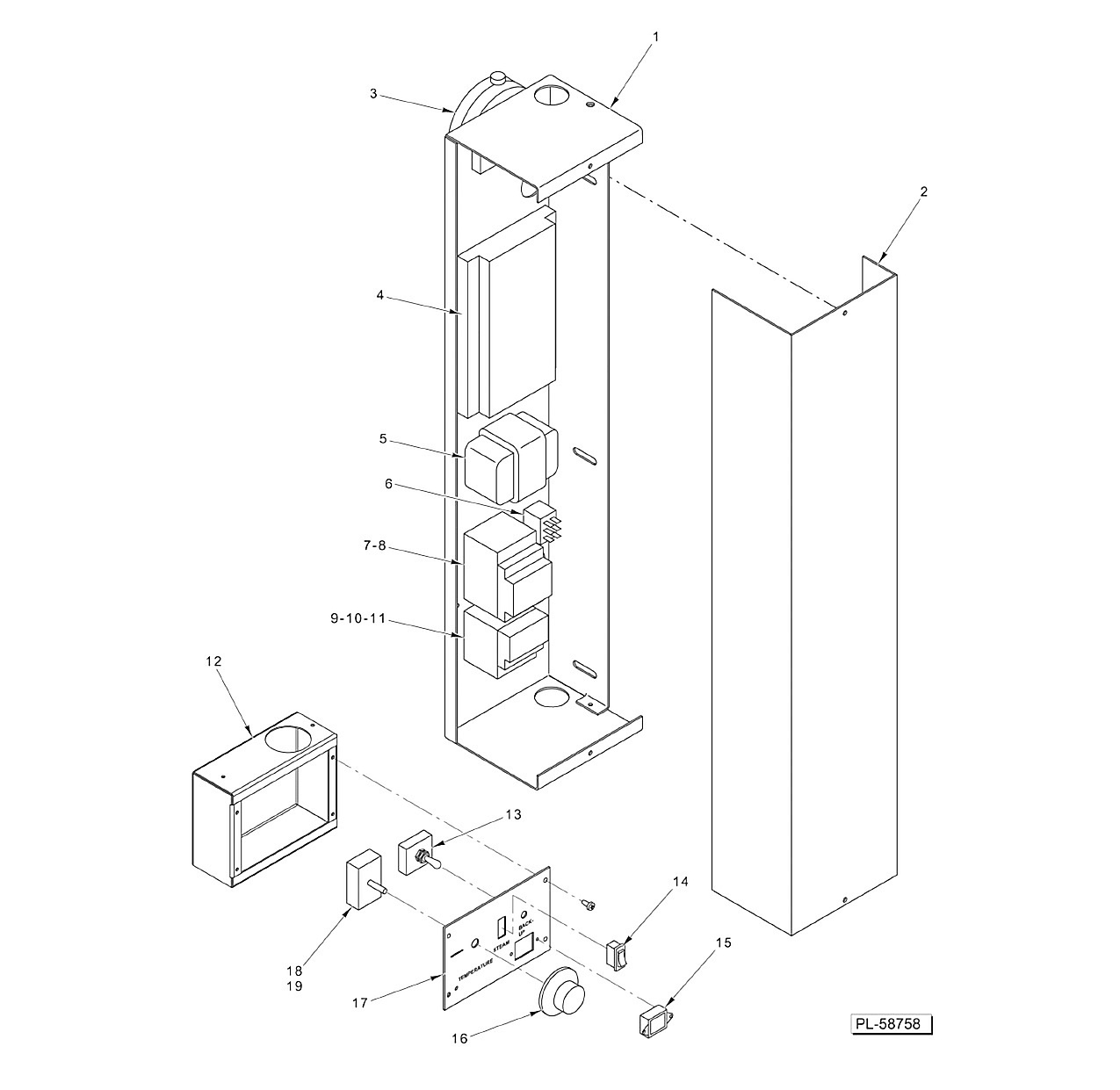 COMPONENT BOX (ML-132359)