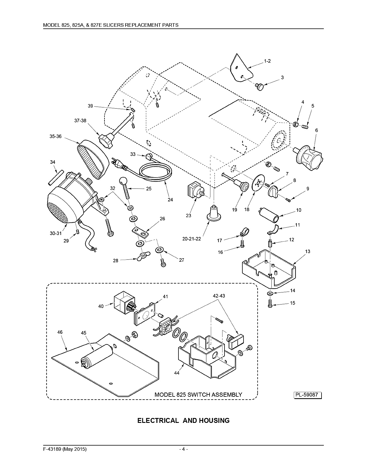 ELECTRICAL AND HOUSING