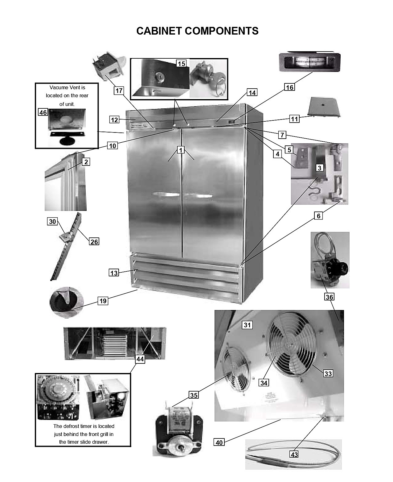 CABINET COMPONENTS