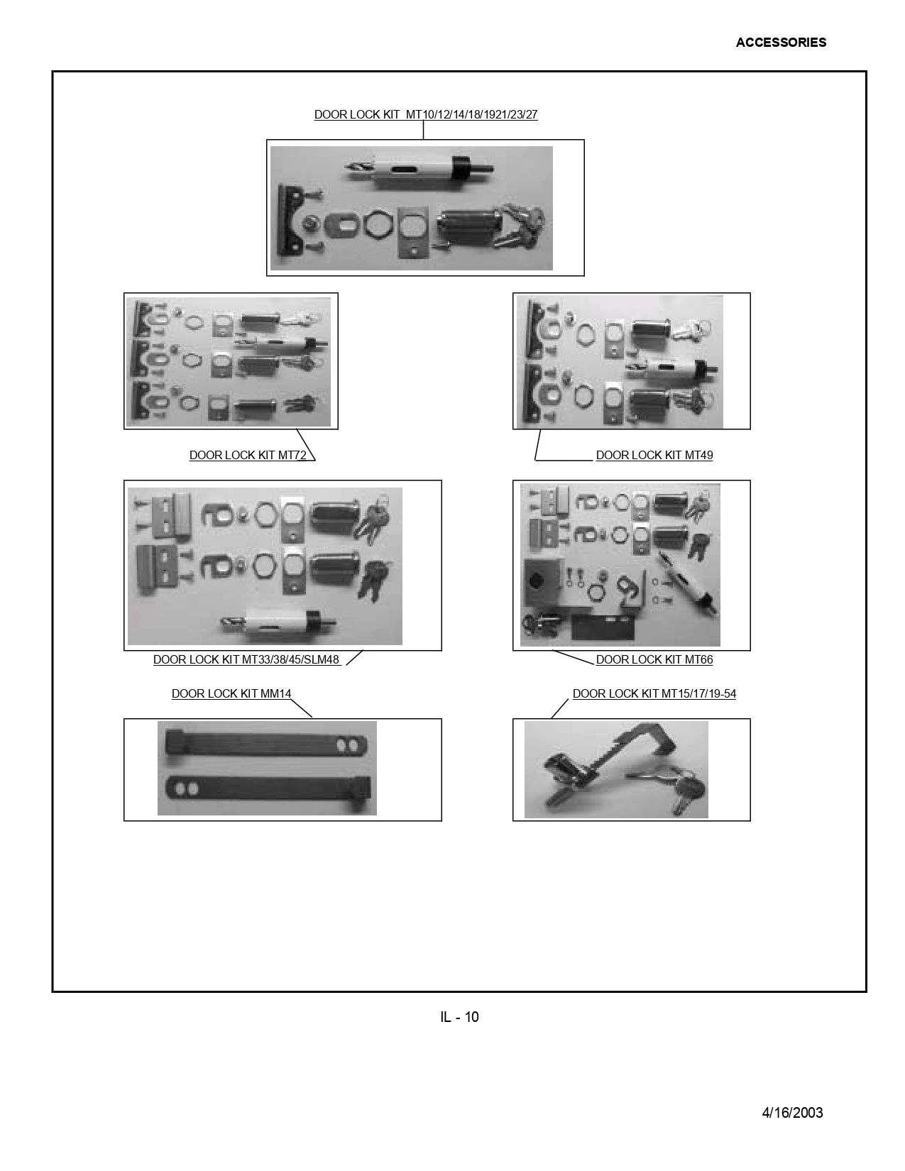 ACCESSORIES IL - 10