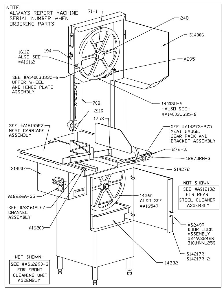 BASE DOOR HINGE SYSTEM