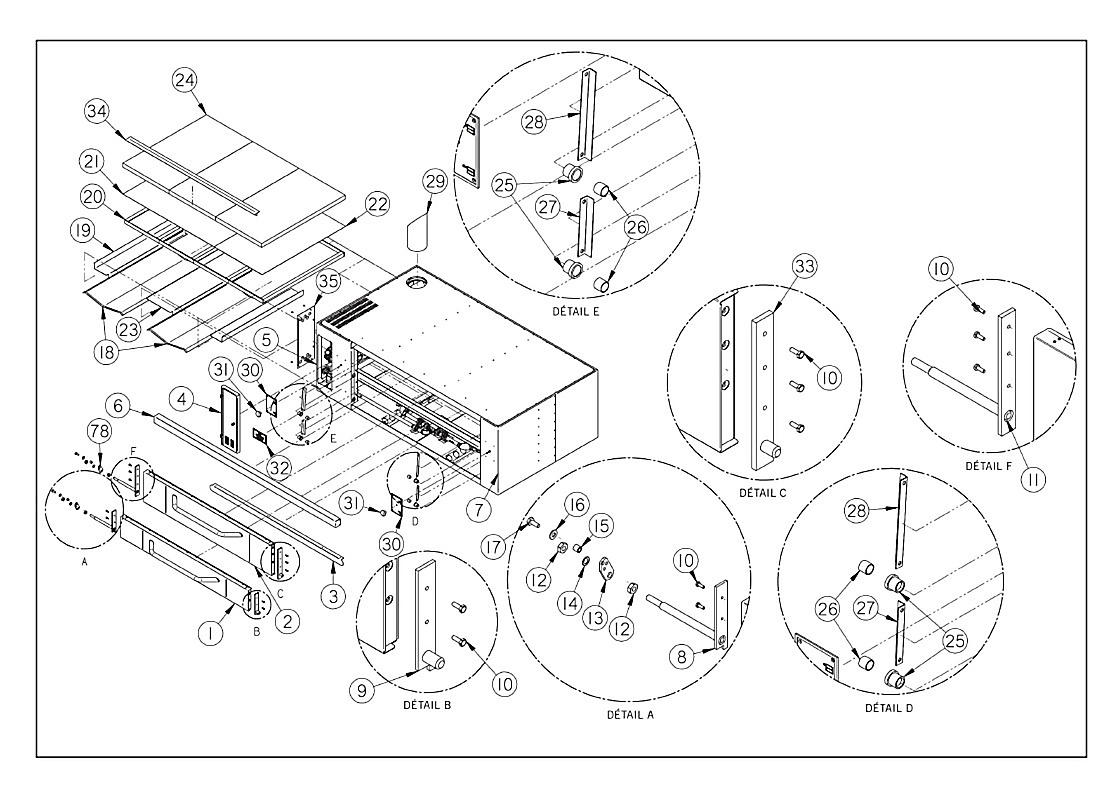 Exploded View � Y600/Y800