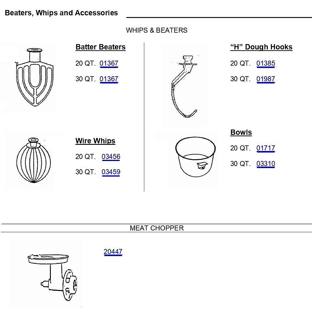 Beaters, Whips and Accessories