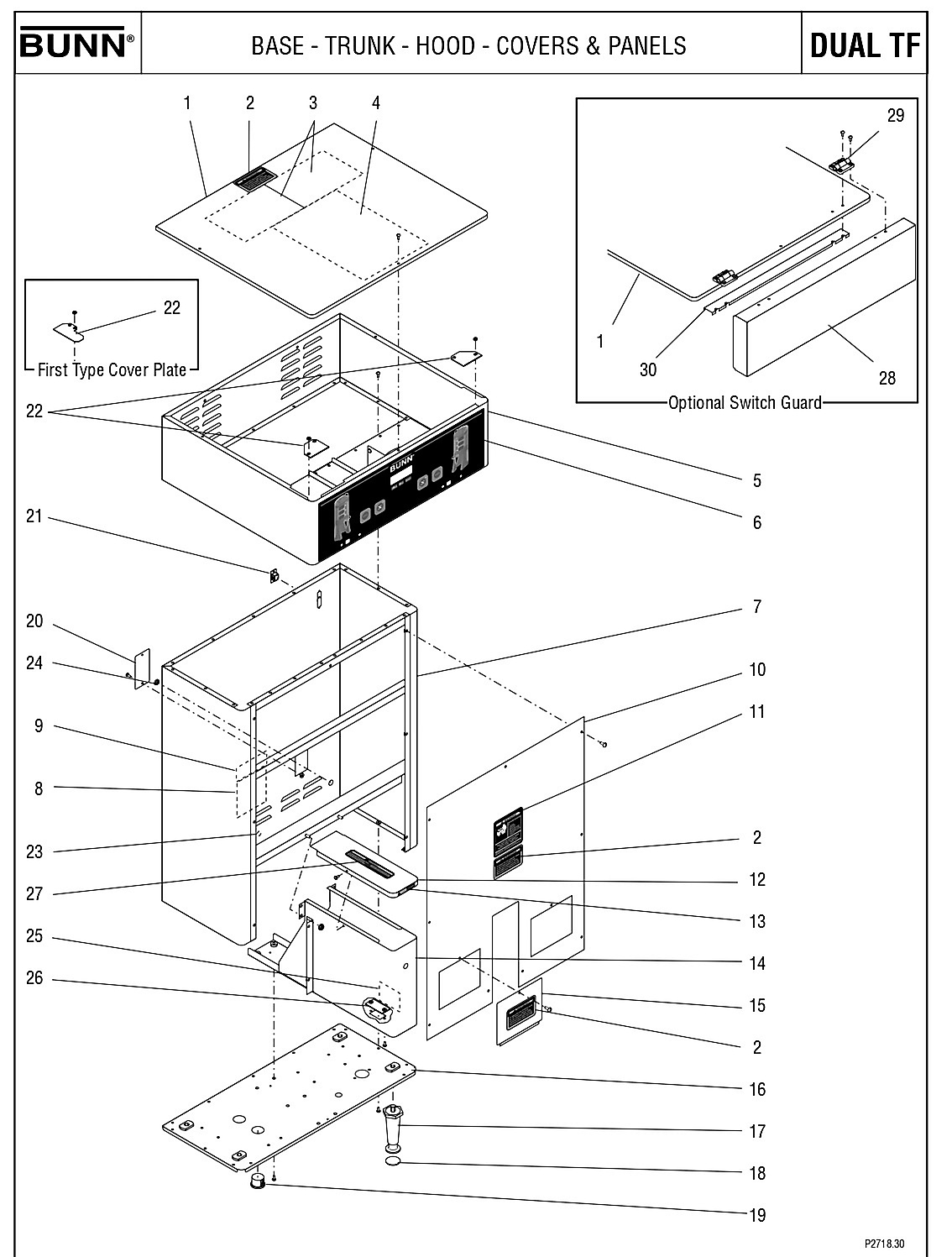 BASE,-,TRUNK,-,HOOD,-,COVERS,&,PANELS