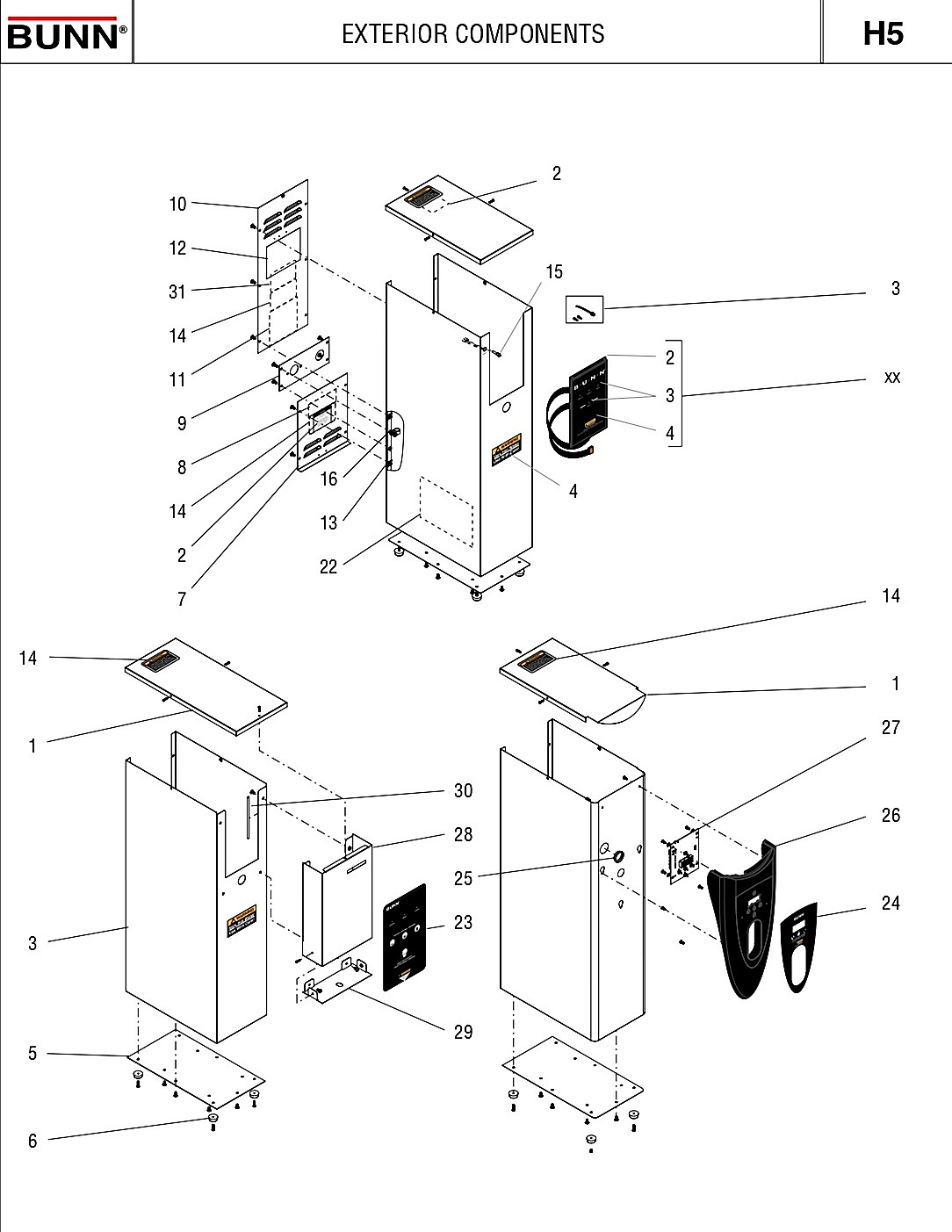EXTERIOR COMPONENTS