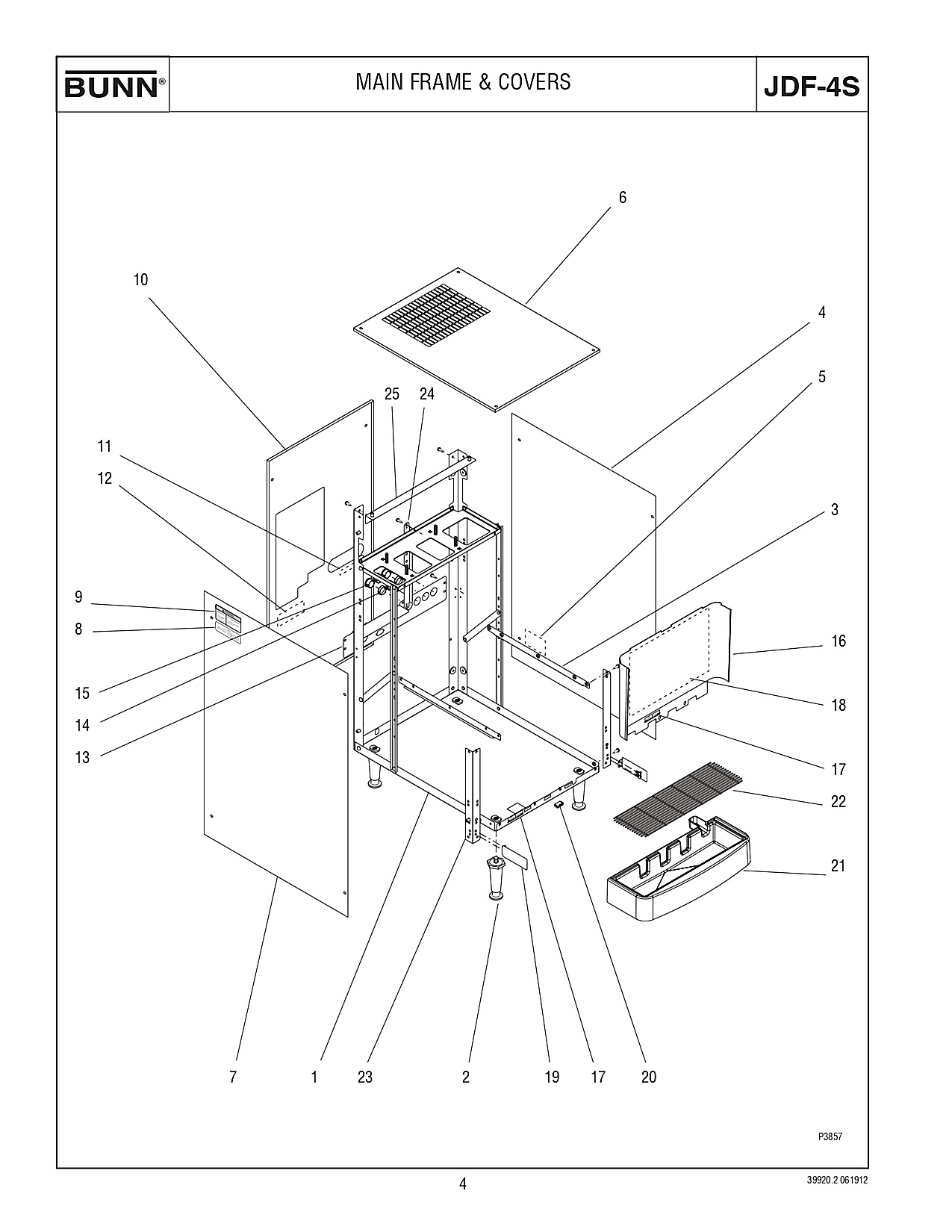 MAIN FRAME & COVERS