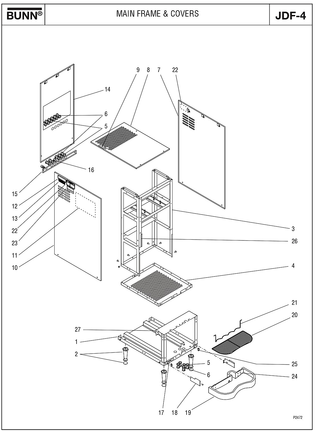 MAIN FRAME & COVERS