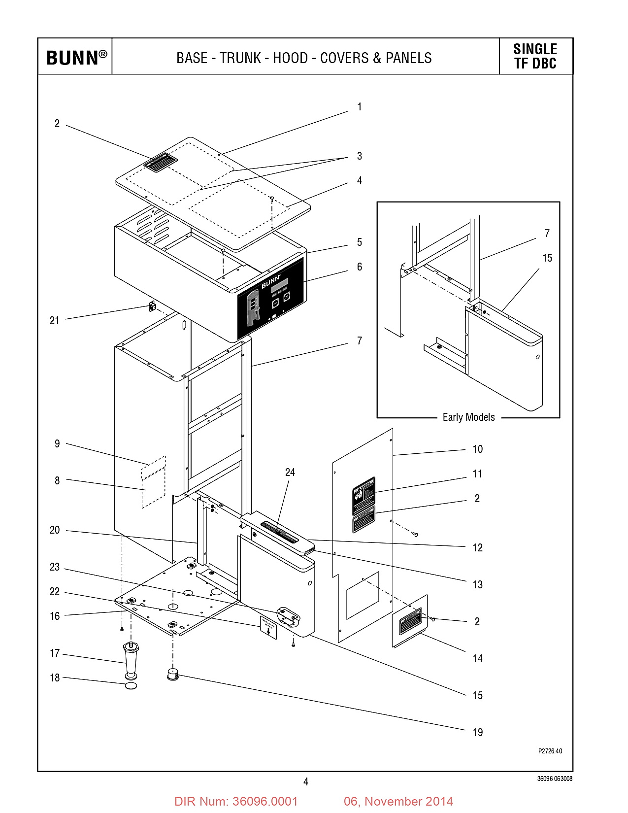 BASE - TRUNK - HOOD - COVERS & PANELS