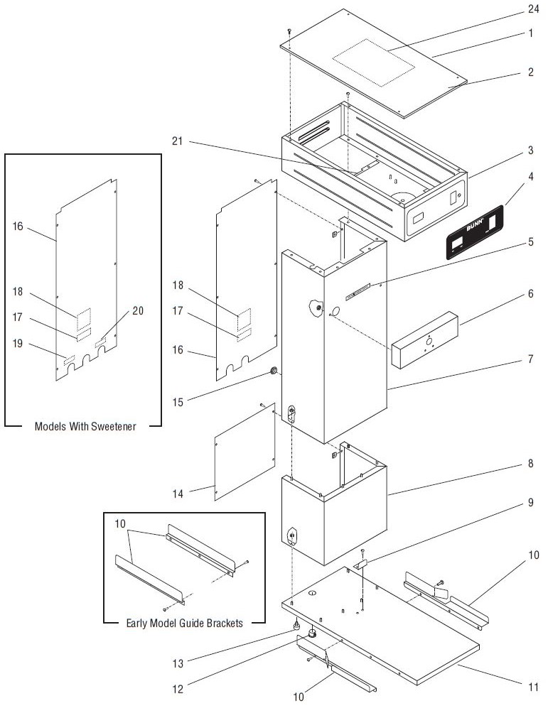 TU3Q Top Cover Hood Trunk Base and Panels