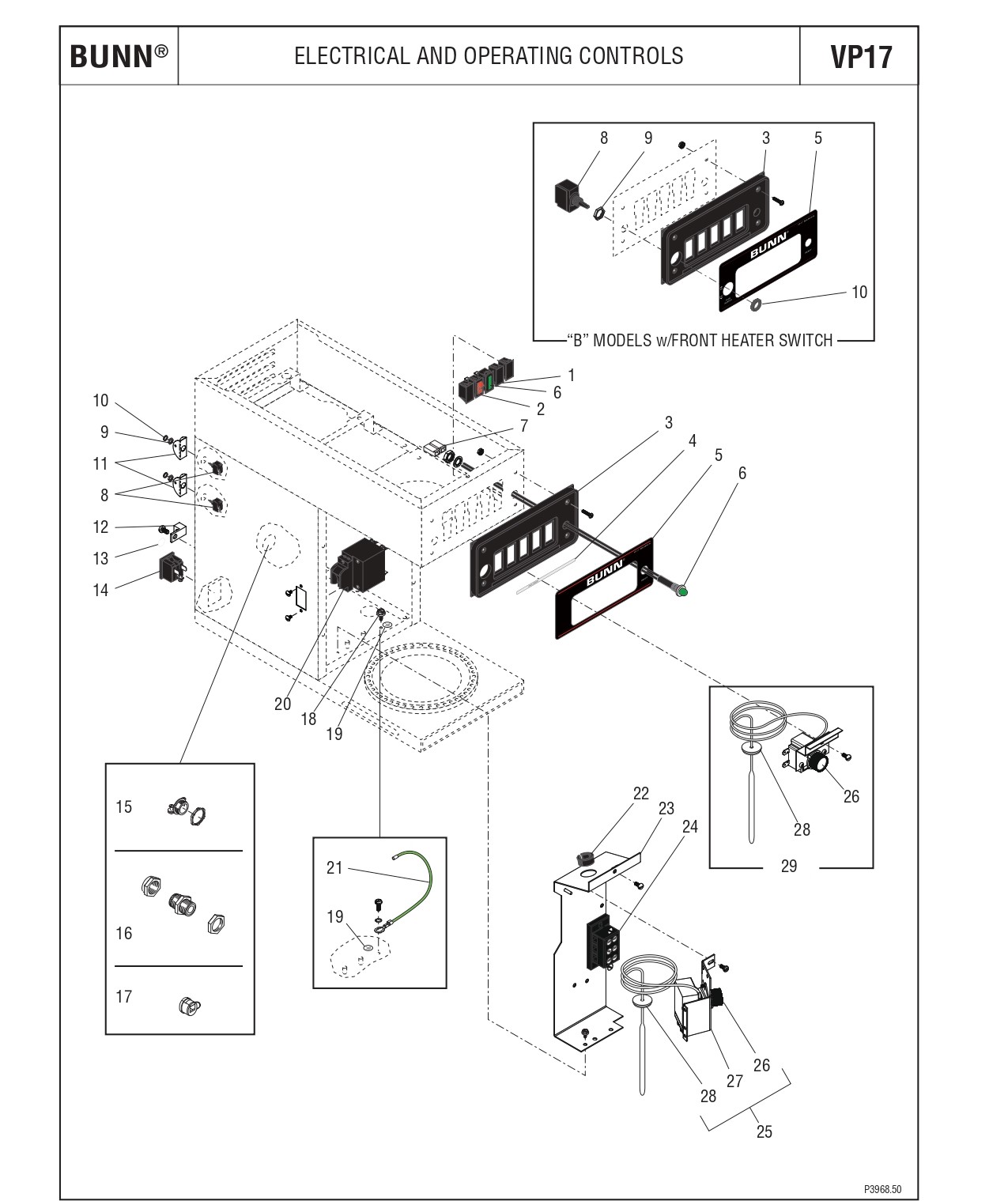 ELECTRICAL AND OPERATING CONTROLS