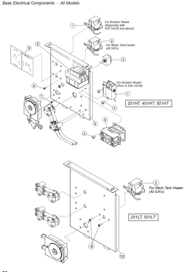 Base Electrical Components - All Models