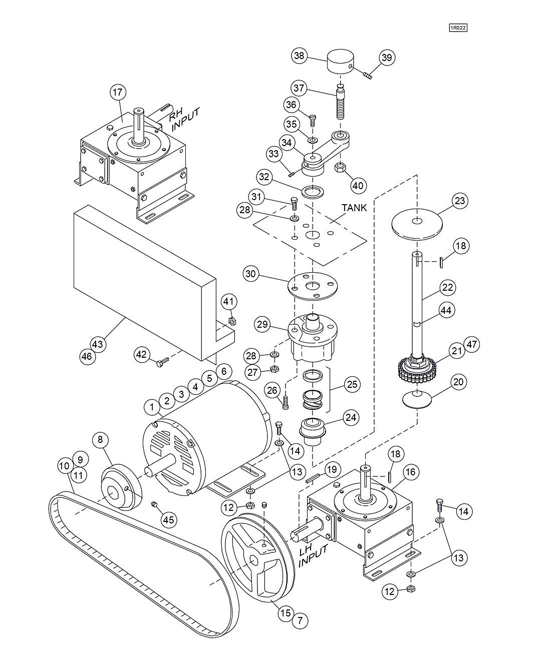 Conveyer Drive Assembly