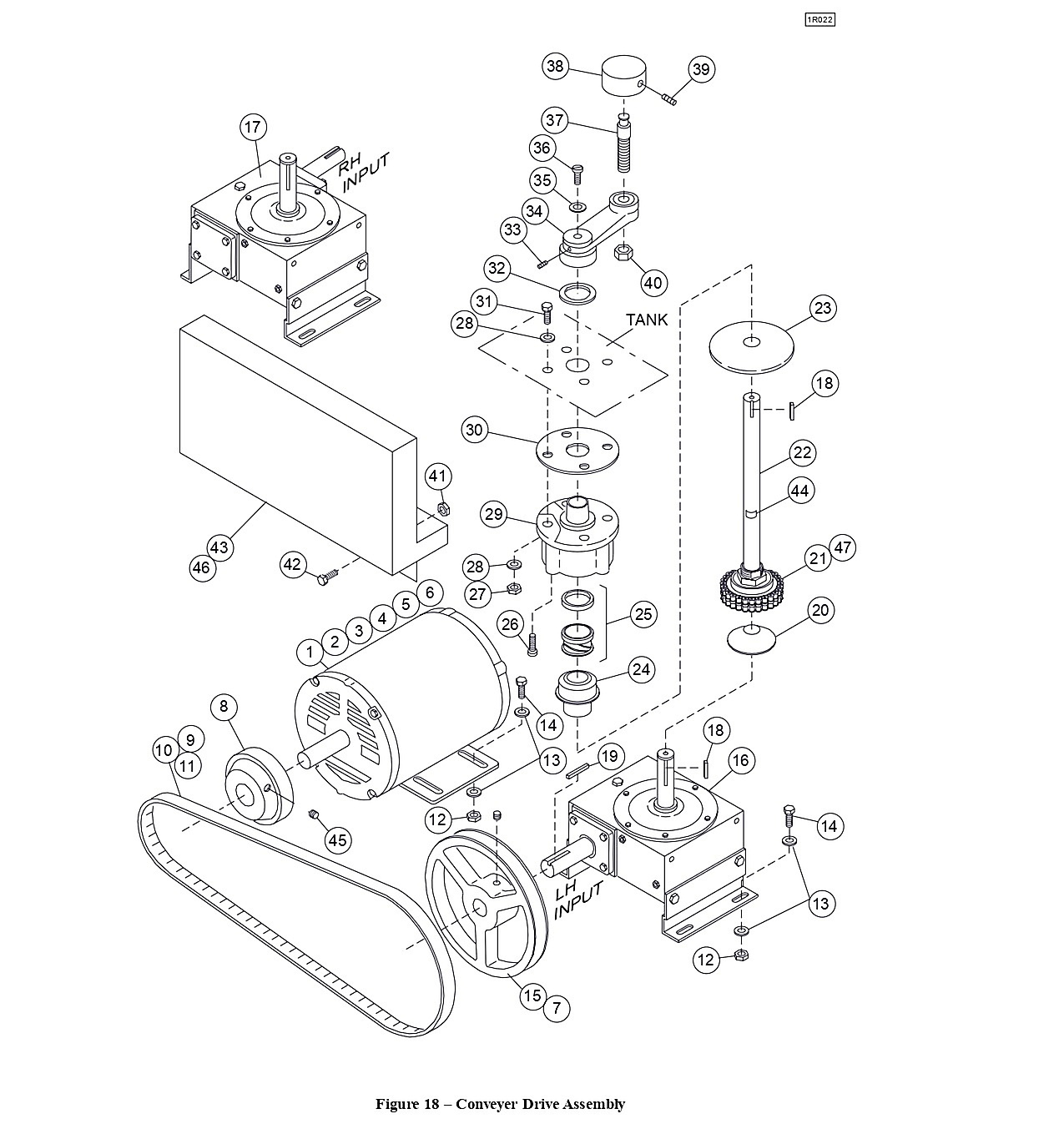 CONVEYOR DRIVE ASSEMBLY