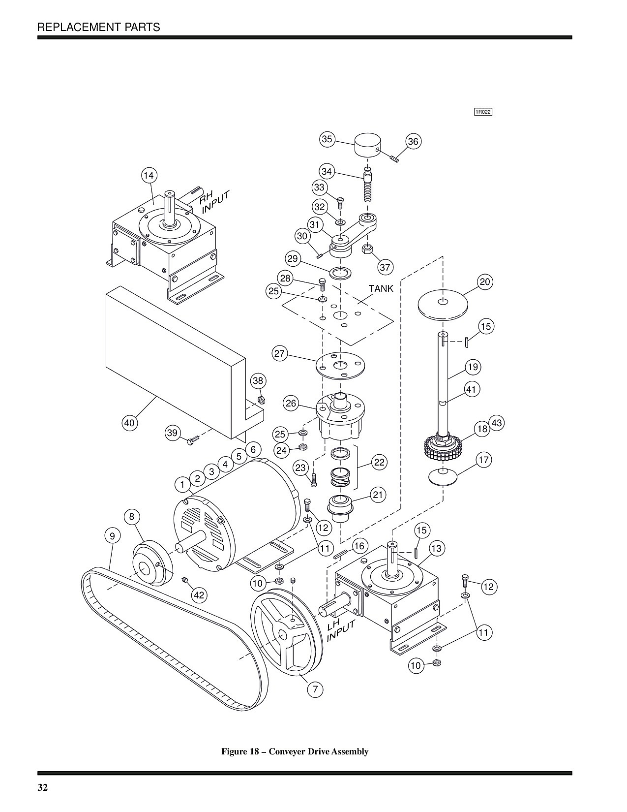 Conveyer Drive Assembly