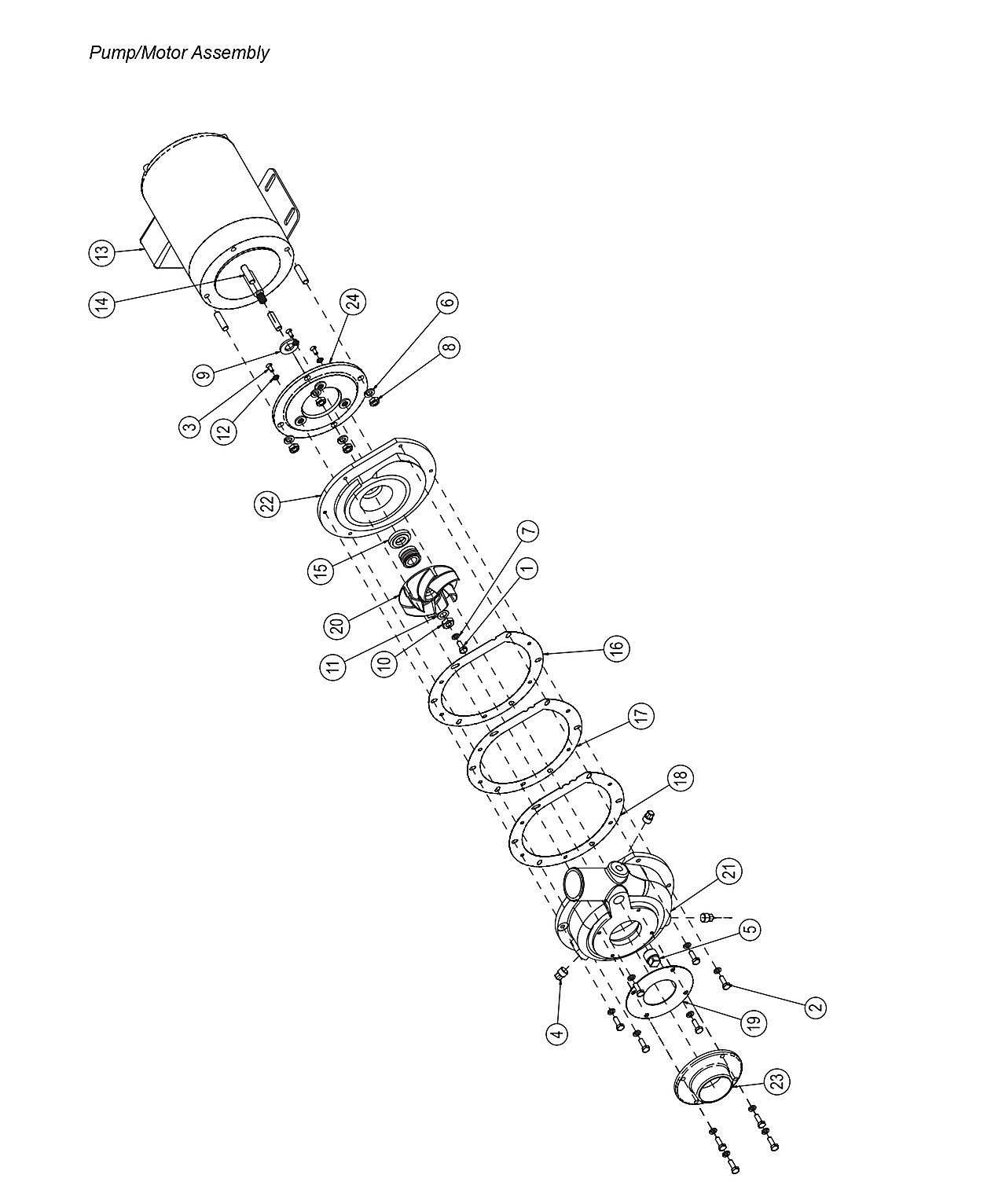 Pump/Motor Assembly