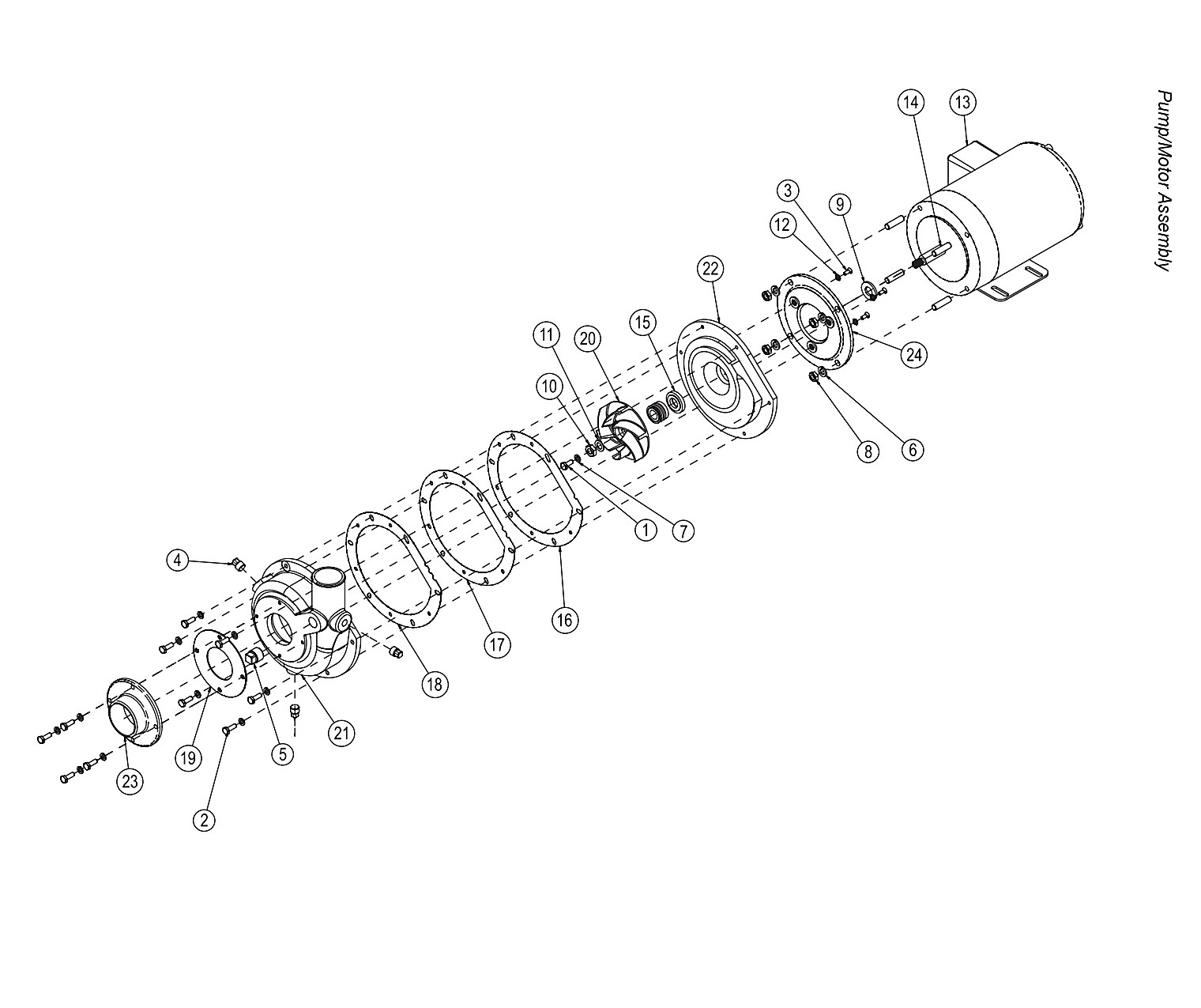 Pump/Motor Assembly
