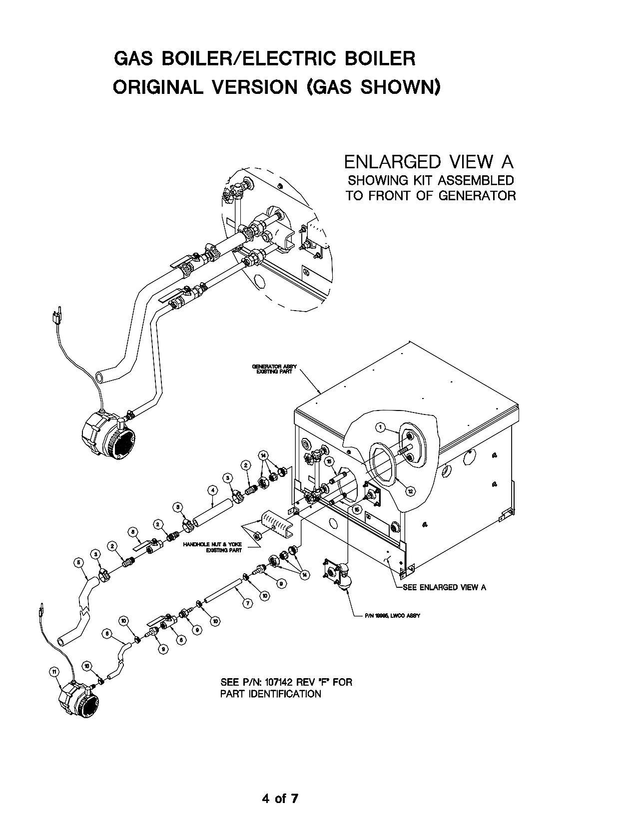 GAS BOIIER/EIECTRIC BOILER ORIGINAL VERSION (GAS SHOWN)