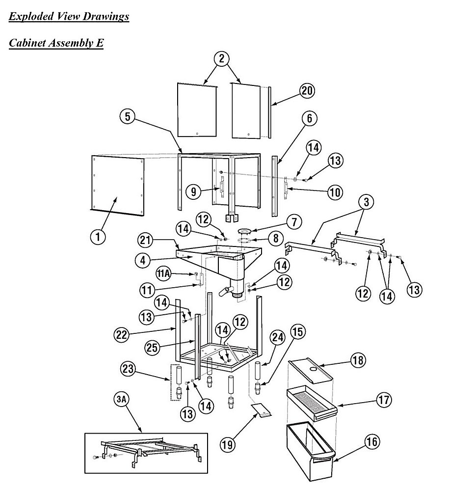 Cabinet Assembly E