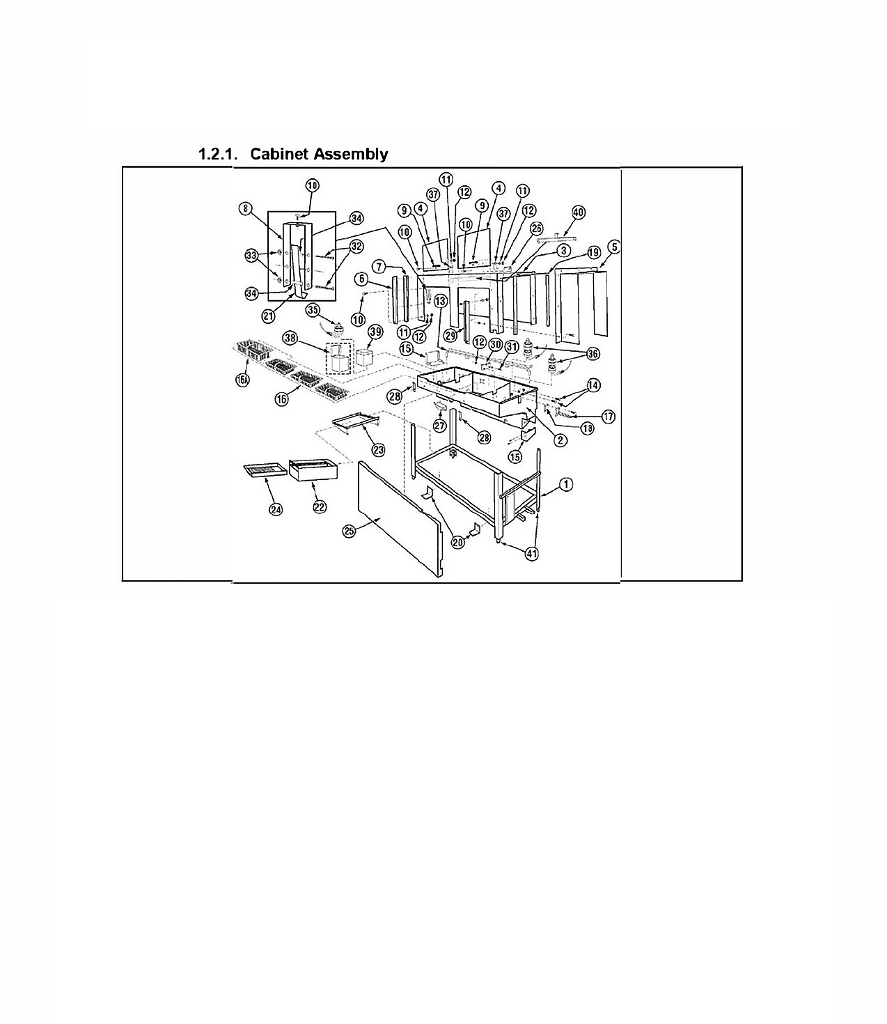 1.2.1. Cabinet Assembly