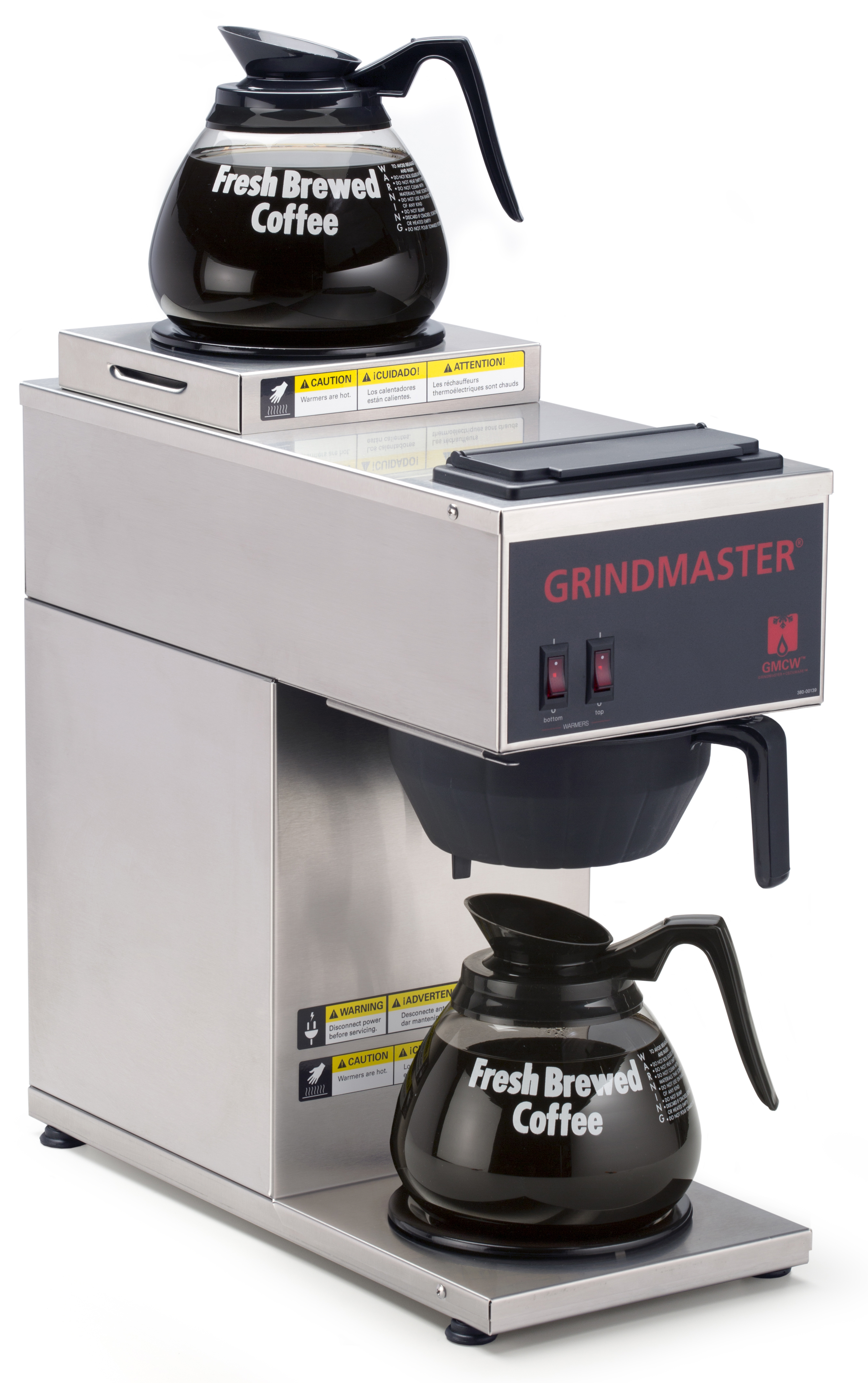 Grindmaster CPO-2P Boutons et cadrans