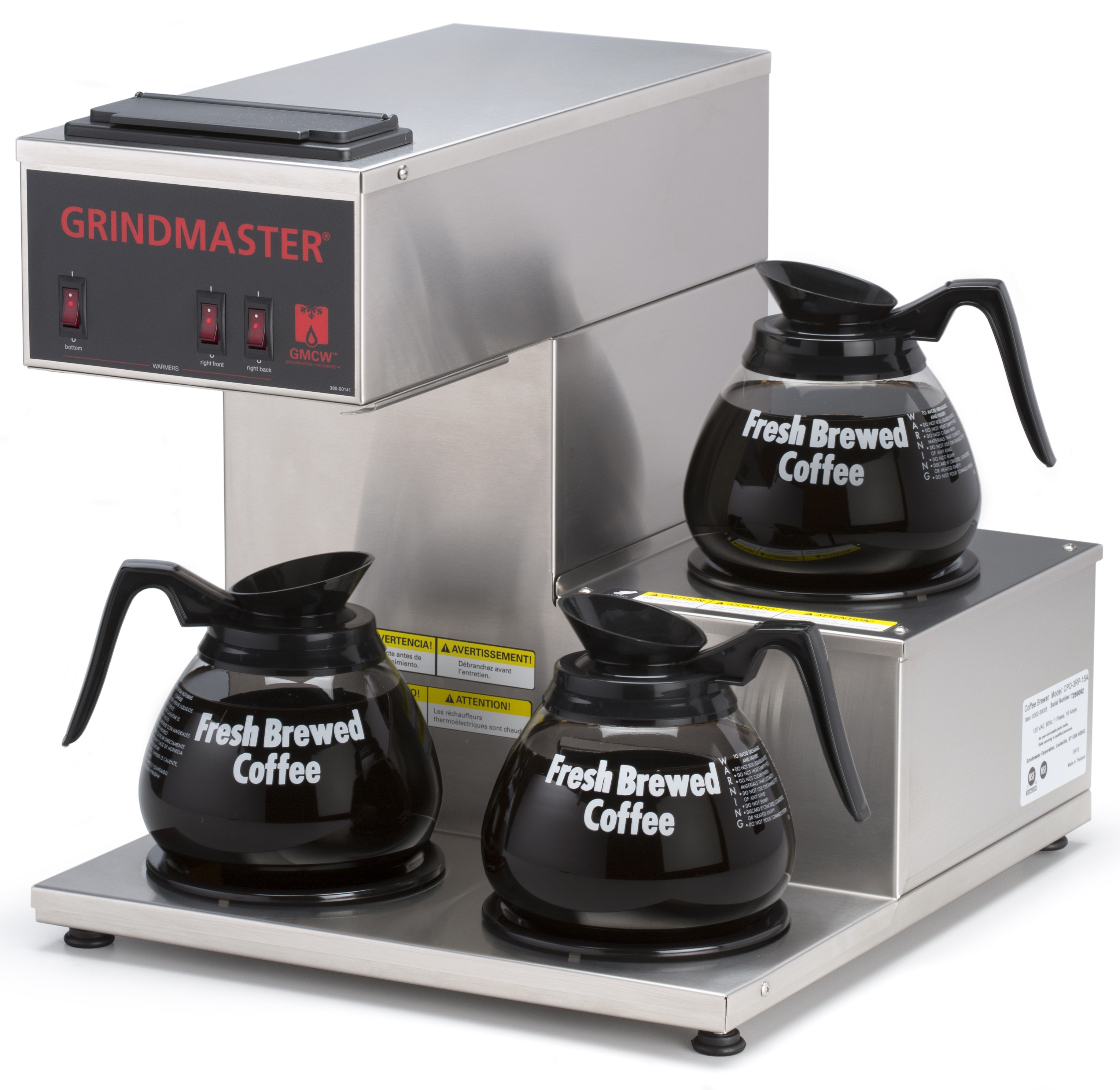 Grindmaster CPO-3RP Refacciones y Manuales