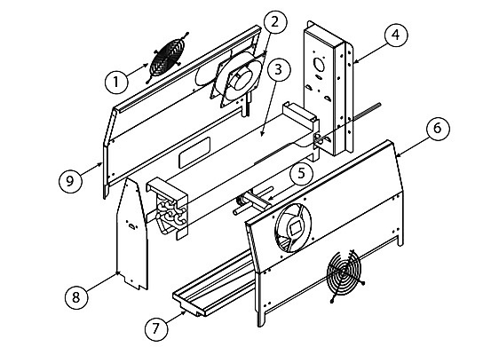 Obsolete 18672PDL Refrigerator Evaporator Coil Assembly