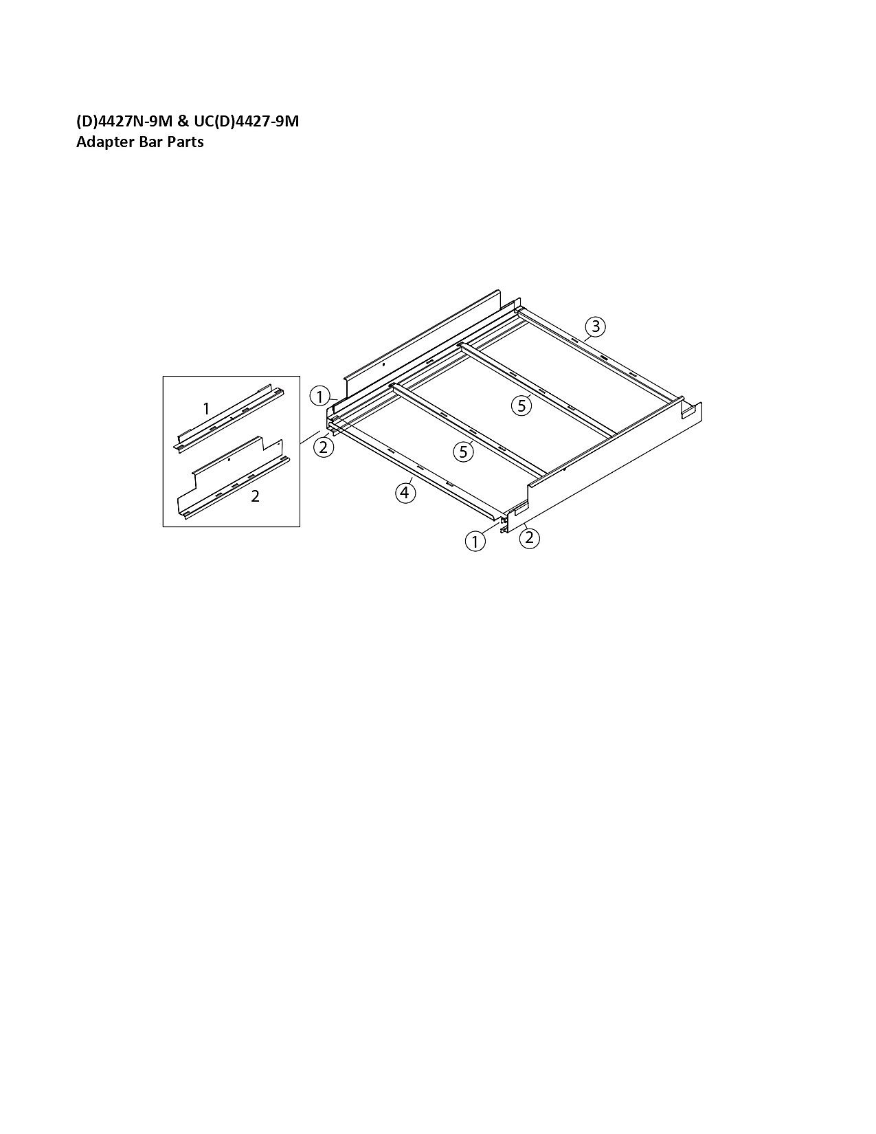 Adapter Bar Parts