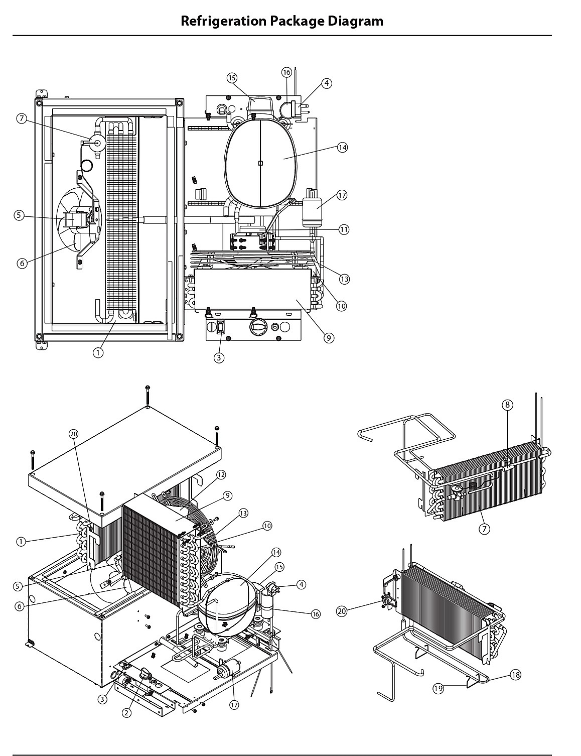 Refrigeration Package Diagram