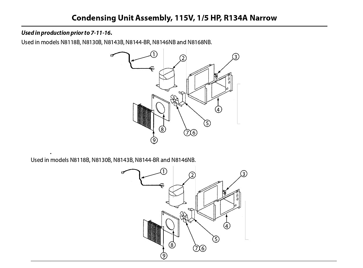 Condensing Unit Assembly