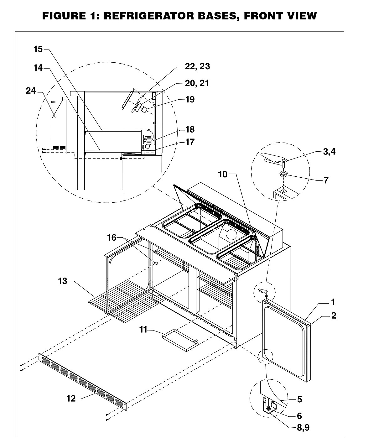 REFRIGERATOR BASES
