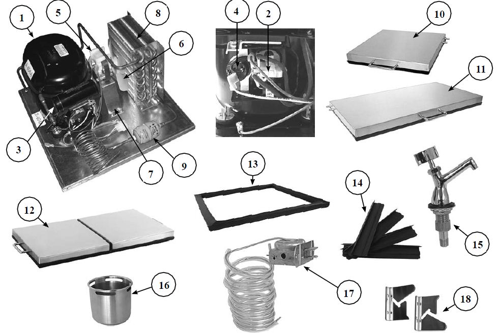 DI-FR-DW Replacement Parts