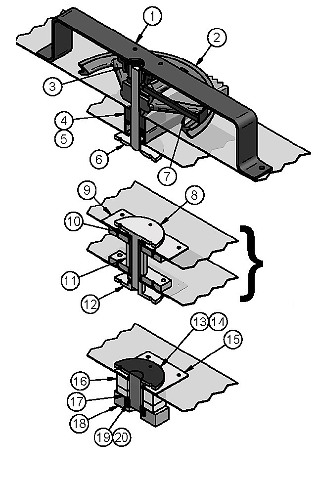 Rotatif rack system