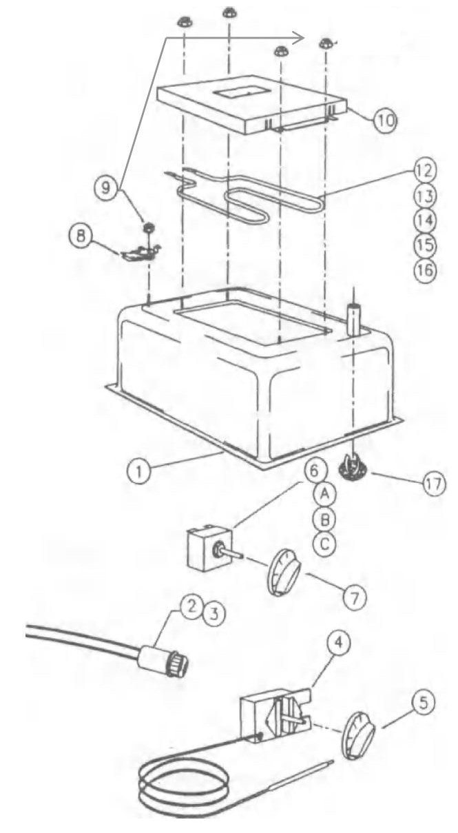 Foodwarmer Parts LIst