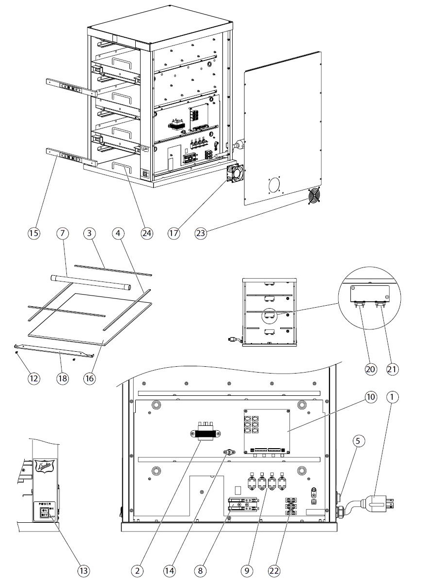 IRHU-41 Parts LIst