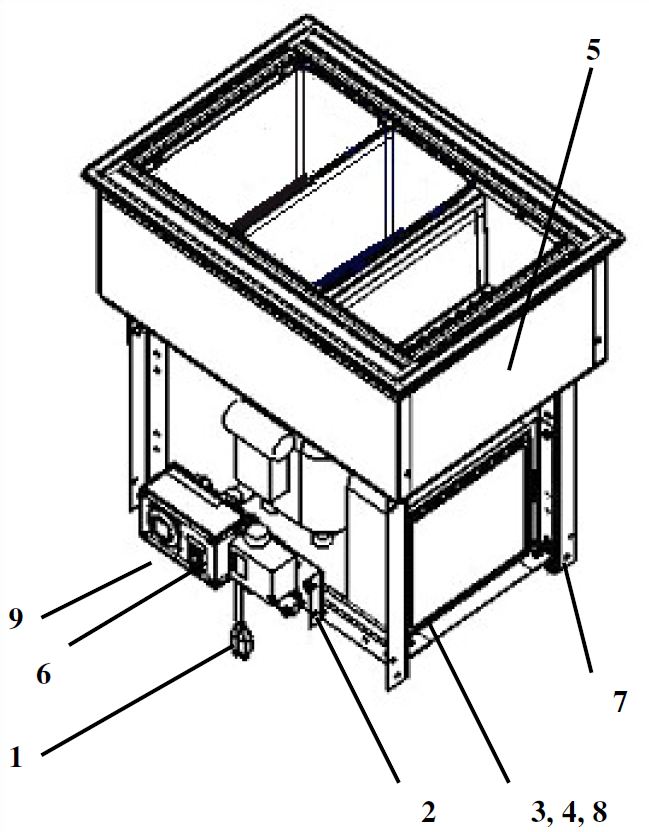 Tri-Channel Cold Pan Parts List