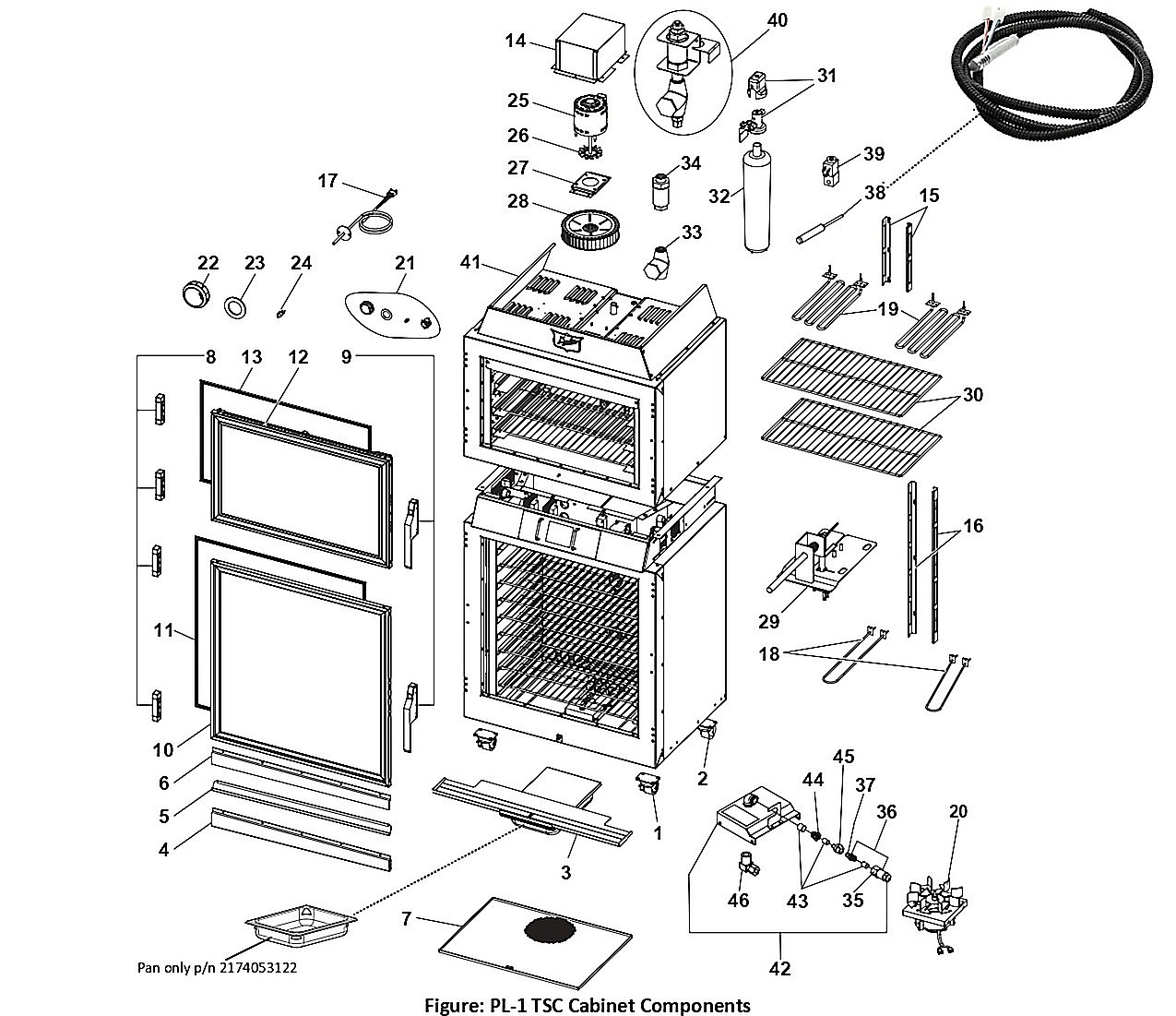 TSC Cabinet Components
