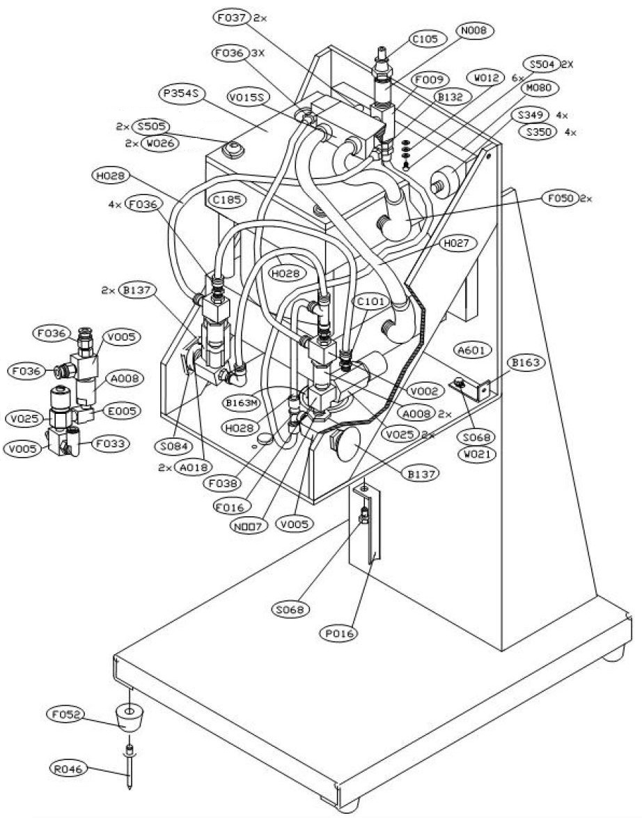 610 Parts Breakdown