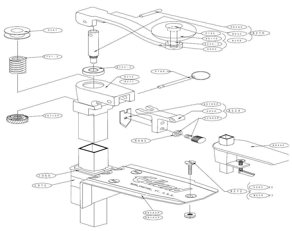 G-2 Parts Breakdown