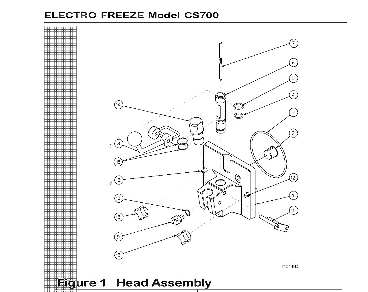 Figure 1 Head Assembly